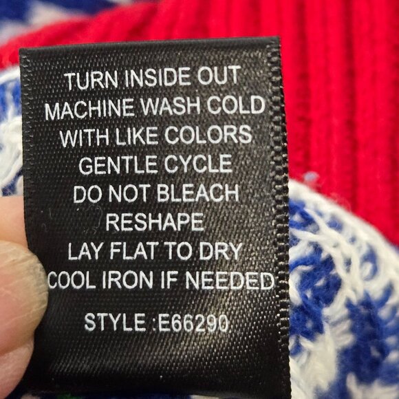 Blizzard Bay Men's Size S Ugly Christmas Sweater Santa Riding T-Rex - Picture 6 of 8